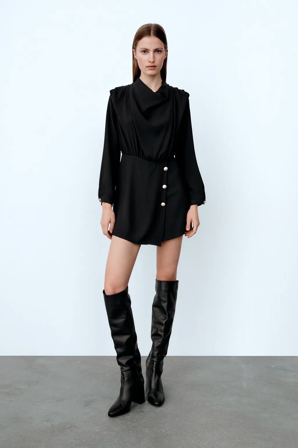 Musthave Button Playsuit - Bordeaux